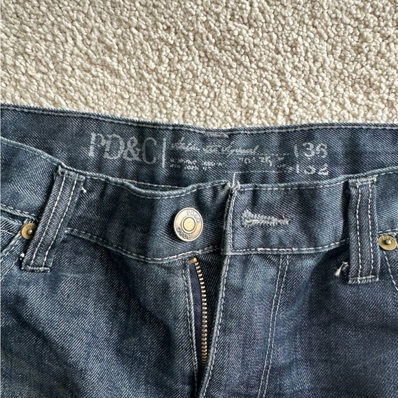 Y2K Mens Paper Denim Bootcut Jeans - 36/32 - Picture 3 of 4